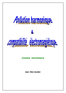 Pollution harmonique CEM 