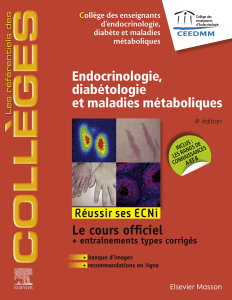 Diabete Et Maladie et al. - Endocrinologie, Diabétologie Et Maladies Métaboliques  Réussir Les Ecni(2019)