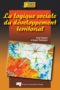 La logique sociale du developpement territorial  Frank Moulaert, Jacques Nussbaumer