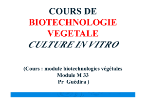 Cours Biotechnologie vegetale 2016-2017