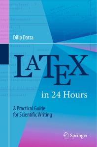 2017 Book LaTeXIn24Hours