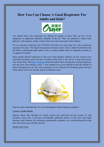 How You Can Choose A Good Respirator For Adults and Kids (2)