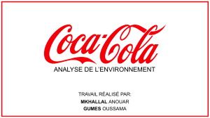 Analyse de l'environnement de Coca Cola (PESTEL)