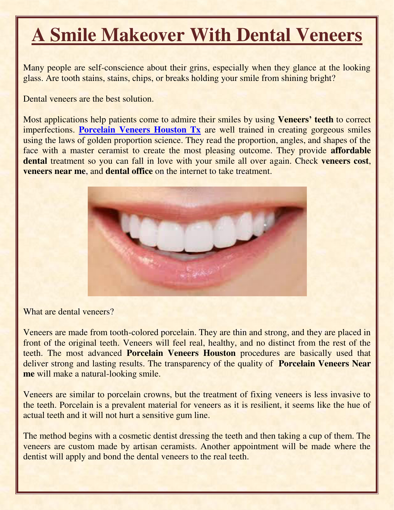 A Smile Makeover With Dental Veneers A Smile Makeover With Dental Veneers