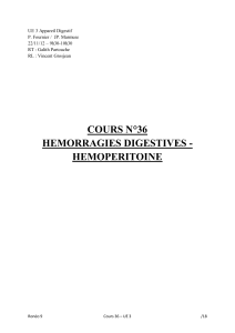 hemoperitoine