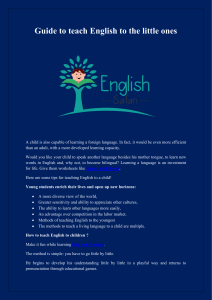Guide to teach English to the little ones-converted