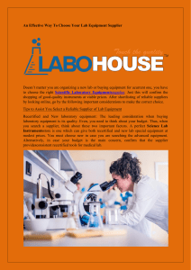 An Effective Way To Choose Your Lab Equipment Supplier-converted (1)