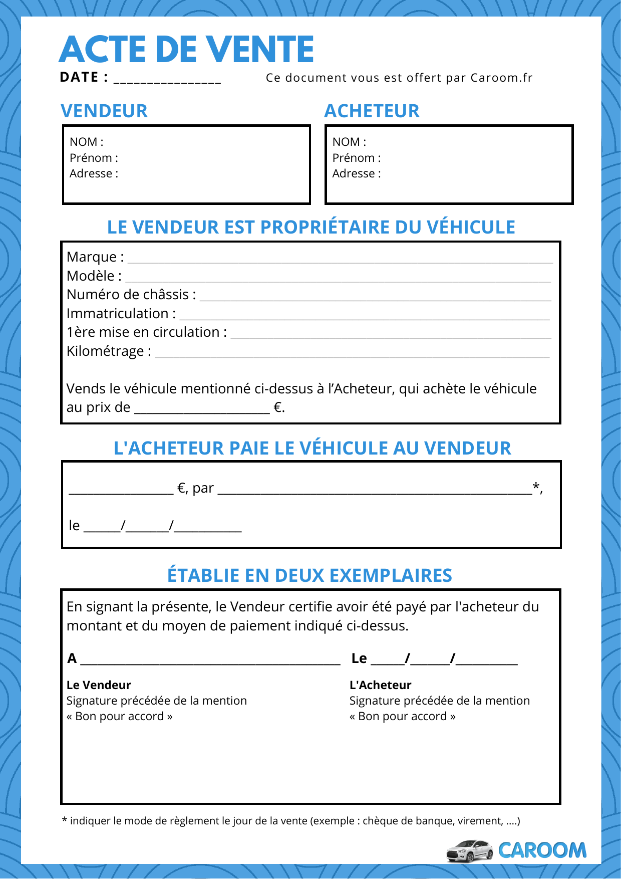 Contrat De Vente V hicule Entreprise LRPJJK Contrat De Vente V hicule Entreprise LRPJJK