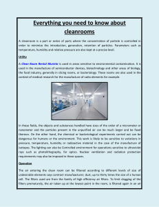 Everything you need to know about cleanrooms