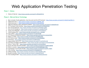 Web Application Penetration Testing Course URLs.docx