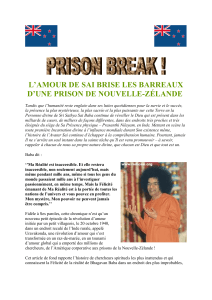 PRISON BREAK ! L'AMOUR DE SATHYA SAI BABA BRISE LES BARREAUX D'UNE PRISON DE NOUVELLE-ZELANDE - PETER PHIPPS
