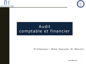audit comptable