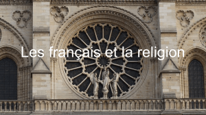 Les français et la religion