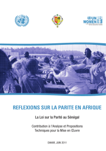 REFLEXIONS SUR LA PARITE EN AFRIQUE1-06 03 2015