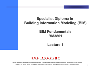  BCA BIM Fundamental