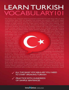 Learn Turkish - Word Power 101 by Innovative Language, Innovative Language (z-lib.org).mobi