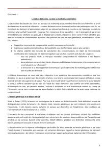 Comportement du consommateur doc 1