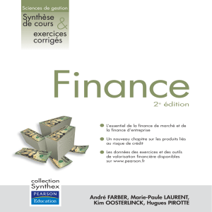 Finance 2ème édition