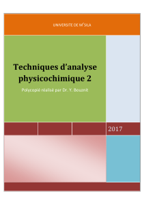 Techniques danalyse physicochimique 2