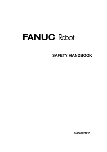 Safety manual for FANUC Educational Cell (1)