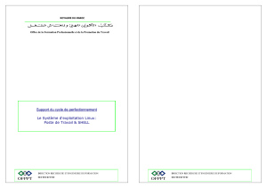 Formation Linux : Poste de Travail & Shell