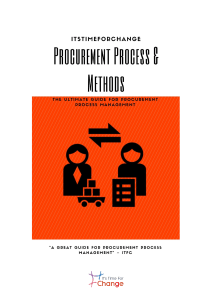 What is Procurement-Procurement Methods-Procurement Process