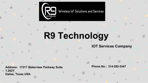 Wireless IOT Solution R9 Technology
