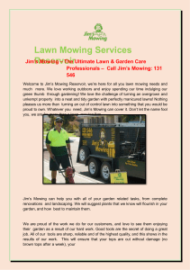 Lawn Mowing Services Reservoir