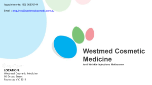 Lip Injections Melbourne at Westmed Cosmetic Medicine