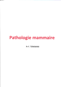Pathologie Mammaire 