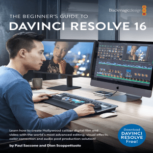 DaVinci-Resolve-16 Beginners-Guide