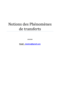 Cours notion Phénomènes de transfert L2 (1)