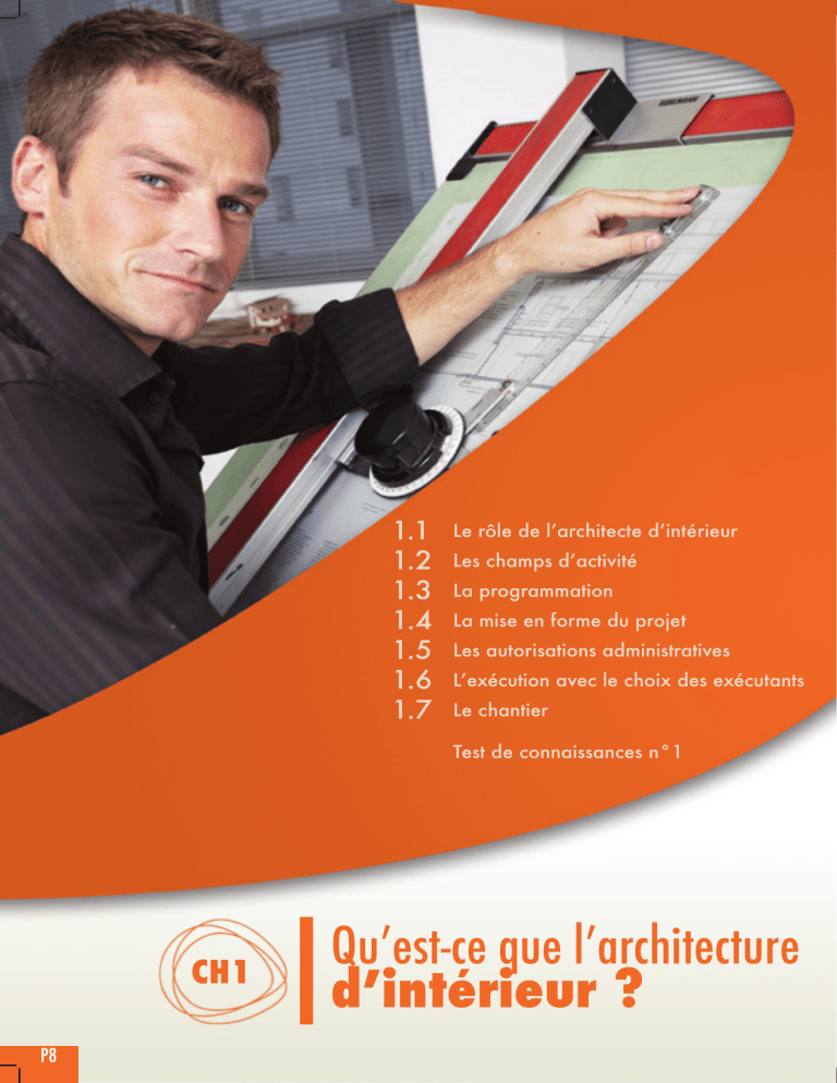 Mission architecte interieur