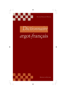 Dictionnaire argot-fran 231 ais