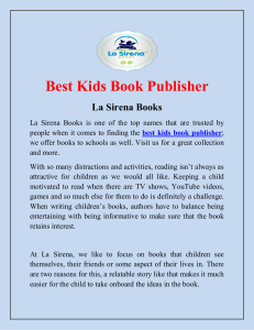 Kids Book Publisher