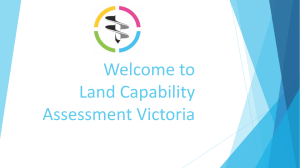 Land Capability Assessment Victoria