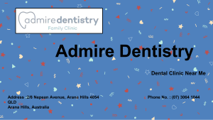 Cavity Dental Filling by Admire Dentistry