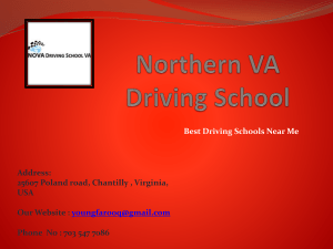 DRIVING SCHOOL IN DUMFRIES VA