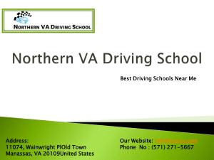Adult Driving Schools