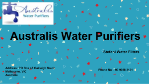 Counter Top Water Filter by Australis Water Purifiers