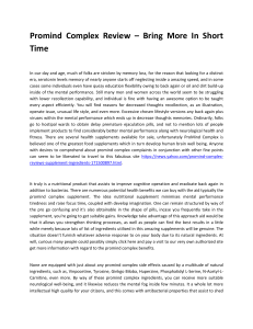 Promind Pomplex Pills