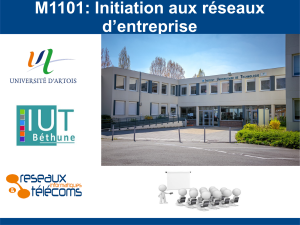 Présentation Introduction aux réseaux d'entreprise