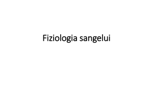 Intrebari Fiziologia sangelui