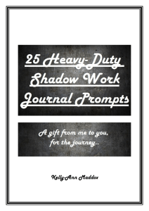 25 Heavy-Duty Shadow Work Journal Prompts