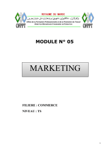 cours MARKETING 