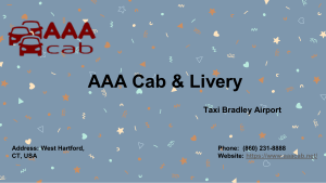 Norwich Taxi Service by AAA Cab & Livery