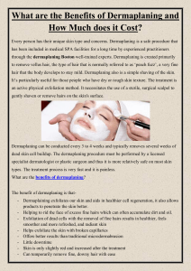 What are the Benefits of Dermaplaning and How Much does it Cost