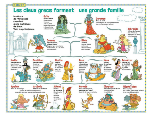 arbre généalogique dieux grecs