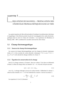 chap1 et 2 de l'electromagnetisme