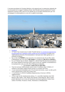 ouvertures hotels au maroc 2021